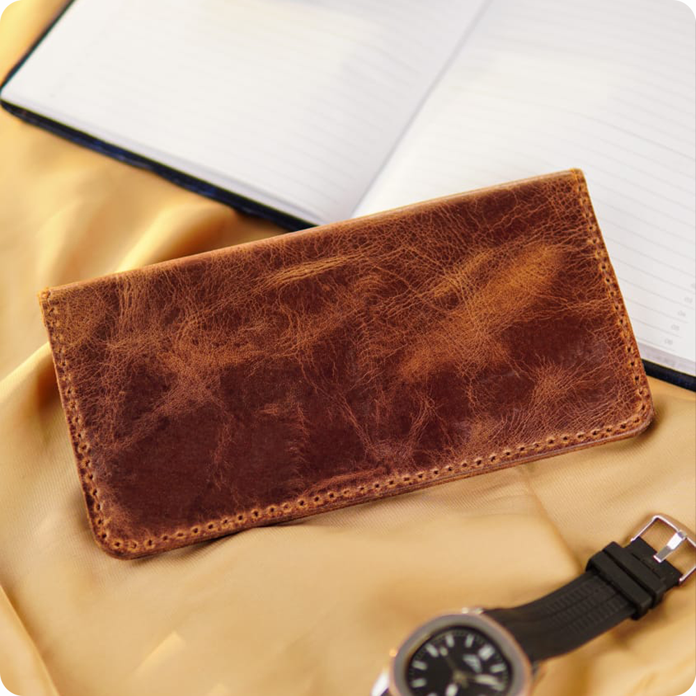 PATINA IRON LONG WALLET