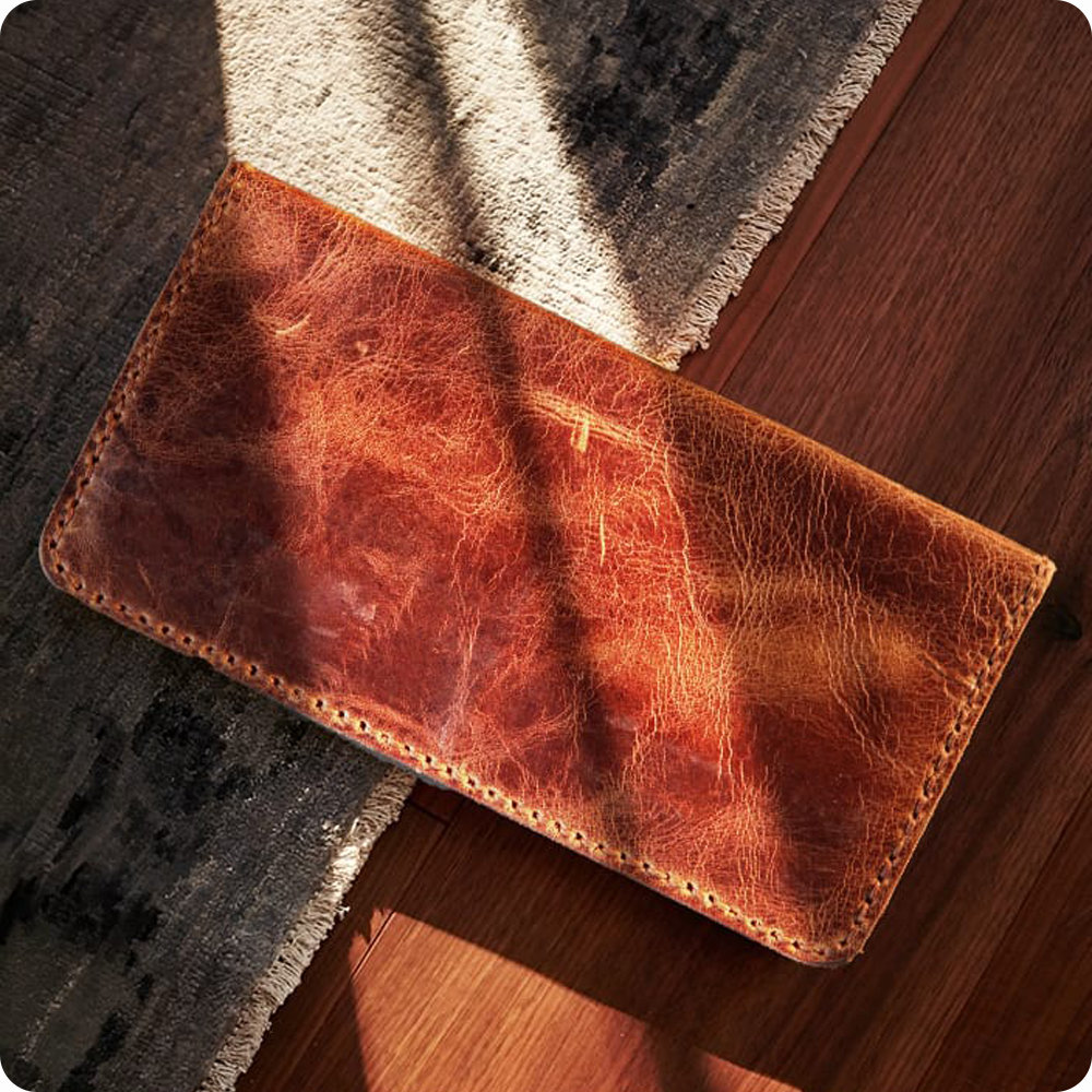 PATINA IRON LONG WALLET